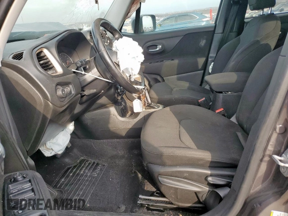2017 Jeep Renegade Latitude with VIN ZACCJABB6HPE80579, listed as a Copart auction lot 47595555 with 145,931 mi miles and Salvage Title. Bid and sale history available at DreamBid. Image 7.