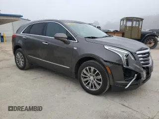 2019 Cadillac XT5 Luxury FWD with VIN 1GYKNCRSXKZ141831, listed as a Copart auction lot 43758765 with 97,402 mi miles and Salvage Title. Bid and sale history available at DreamBid. Image 4.