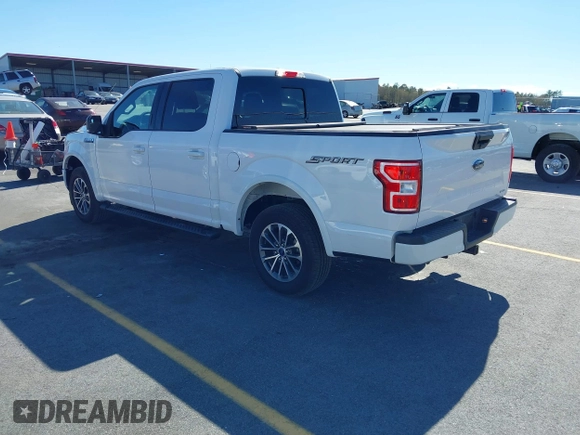 2020 Ford F-150 XL with VIN 1FTEW1CPXLKE54719, listed as a IAAI auction lot 41825740 with 53,892 mi miles. Bid and sale history available at carsss.com. Image 3.