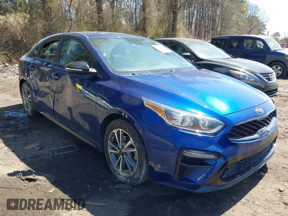 2020 Kia Forte GT-Line with VIN 3KPF34AD5LE243549, listed as a IAAI auction lot 41958210 with 46,382 mi miles. Bid and sale history available at carsss.com. Image 1.