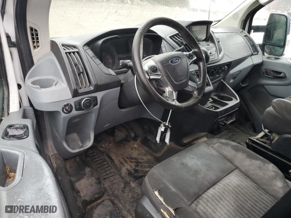 2017 Ford Transit Van with VIN 1FTYR2CG7HKA82886, listed as a Copart auction lot 47282625 with 0 mi miles and Clean Title. Bid and sale history available at carsss.com. Image 8.