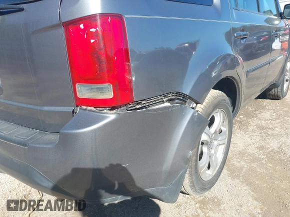 2013 Honda Pilot EX-L with VIN 5FNYF3H79DB037477, listed as a IAAI auction lot 41649734 with 161,902 mi miles and . Bid and sale history available at DreamBid. Image 17.