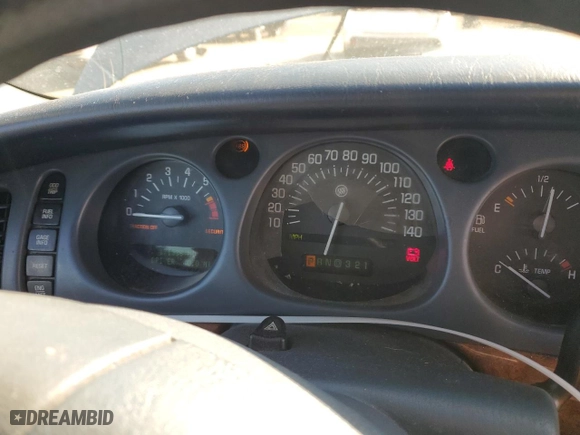2000 Buick LeSabre Limited with VIN 1G4HR54K9YU297481, listed as a Copart auction lot 48638425 with 171336 miles and Salvage Title. Bid and sale history available at carsss.com. Image 9.