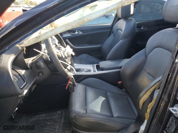 2020 Kia Stinger GT1 with VIN KNAE45LC5L6074316, listed as a Copart auction lot 75098324 with NaN miles and Salvage Title. Bid and sale history available at carsss.com. Image 7.