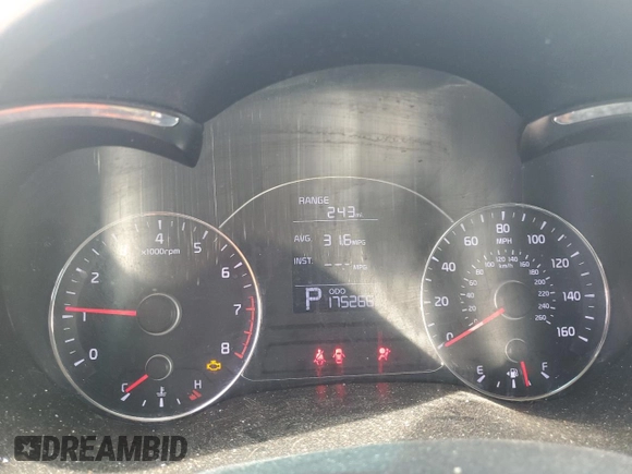 2014 Kia Forte LX with VIN KNAFK4A62E5194259, listed as a Copart auction lot 53288195 with 175,268 mi miles and Salvage Title. Bid and sale history available at carsss.com. Image 9.