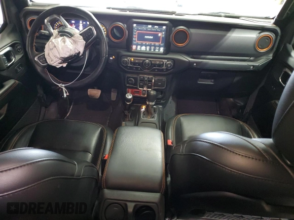 2023 Jeep Gladiator Mojave with VIN 1C6JJTEG0PL538805, listed as a Copart auction lot 53803475 with 11,645 mi miles and Salvage title. Bid and sale history available at DreamBid. Image 8.