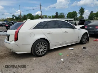 2010 Cadillac CTS with VIN 1G6DM8EV4A0120980, listed as a Copart auction lot 55507435 with Not Provided miles and Salvage Title. Bid and sale history available at DreamBid. Image 3.