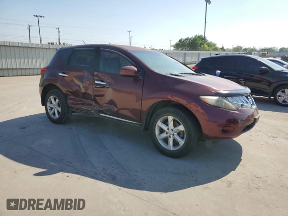 2010 Nissan Murano SL z VIN JN8AZ1MU6AW019958, wystawiony jako Copart lot #51998705 z przebiegiem 182 309 mil mil oraz Szkoda całkowita • Salvage title. Historia ofert i sprzedaży dostępna na DreamBid. Obrazek 4.