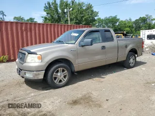 2005 Ford F-150 STX with VIN 1FTRX12W25NB93546, listed as a Copart auction lot 63132155 with 198,031 mi miles and Clean title. Bid and sale history available at DreamBid. Image 1.
