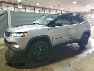 2024 Jeep Compass Trailhawk with VIN 3C4NJDDN4RT597363, listed as a Copart auction lot 63649245 with 42,808 mi miles and Clean title. Bid and sale history available at DreamBid. Image 1.