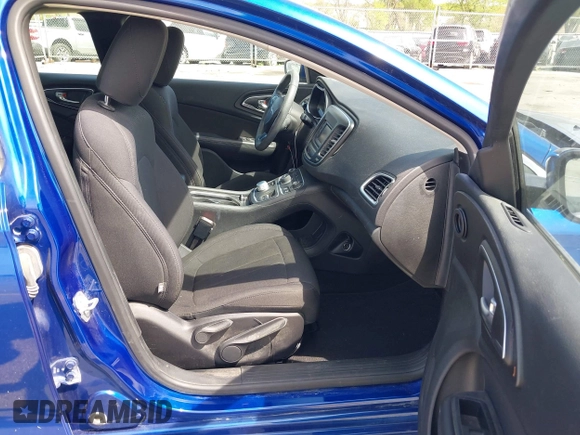 2015 Chrysler 200 Limited with VIN 1C3CCCAB6FN697289, listed as a IAAI auction lot 42245255 with 128,540 mi miles and . Bid and sale history available at DreamBid. Image 5.