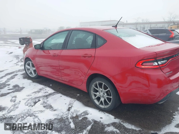 2015 Dodge Dart SXT with VIN 1C3CDFBB3FD111943, listed as a IAAI auction lot 41481688 with 153,950 mi miles and . Bid and sale history available at DreamBid. Image 3.