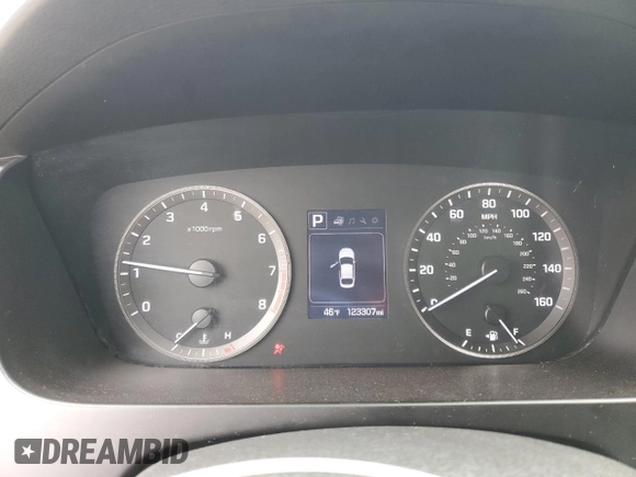 2017 Hyundai Sonata 2.4L with VIN 5NPE24AF5HH441034, listed as a Copart auction lot 51003565 with 123,307 mi miles and Salvage Title. Bid and sale history available at carsss.com. Image 9.