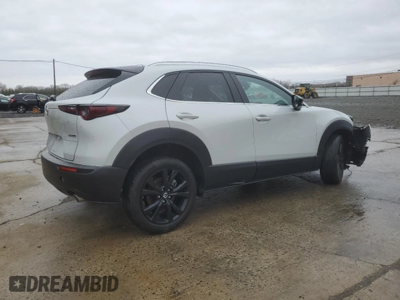 2024 Mazda CX-30 S Select Sport with VIN 3MVDMBBM5RM600667, listed as a Copart auction lot 51250715 with 17,690 mi miles and Salvage Title. Bid and sale history available at DreamBid. Image 3.