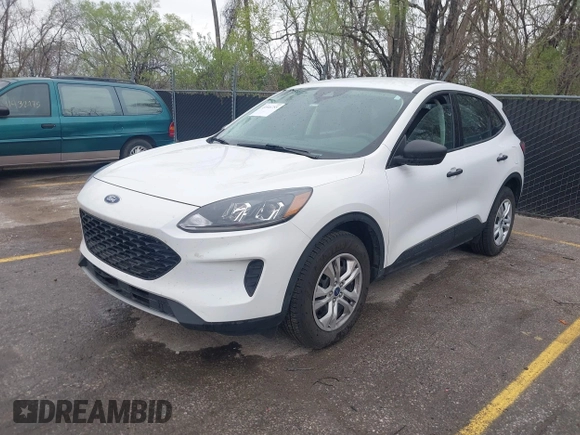 2021 Ford Escape S with VIN 1FMCU9F63MUA69972, listed as a IAAI auction lot 41916755 with 98,163 mi miles and . Bid and sale history available at DreamBid. Image 2.