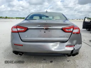 2018 Maserati Quattroporte S with VIN ZAM56YPA0J1281600, listed as a Copart auction lot 46681134 with 57,770 mi miles. Bid and sale history available at carsss.com. Image 6.