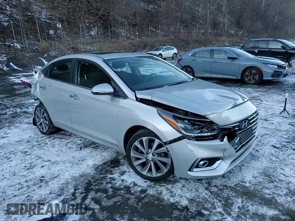 2019 Hyundai Accent Limited with VIN 3KPC34A34KE058899, listed as a Copart auction lot 86019664 with 64,079 mi miles and Salvage Title. Bid and sale history available at carsss.com. Image 10.