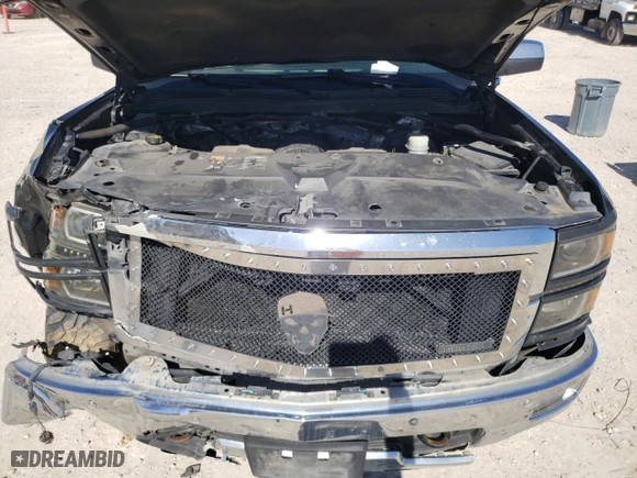 2015 Chevrolet Silverado 1500 LTZ with VIN 3GCUKSEC4FG191842, listed as a Copart auction lot 46911215 with 310,340 mi miles and Salvage Title. Bid and sale history available at carsss.com. Image 11.