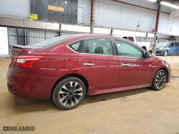 2017 Nissan Sentra SR Turbo with VIN 3N1CB7AP6HY380445, listed as a Copart auction lot 88338065 with 166,605 mi miles and Salvage Title. Bid and sale history available at carsss.com. Image 3.