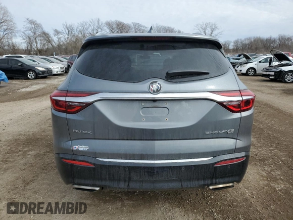 2018 Buick Enclave Premium with VIN 5GAEVBKW9JJ120459, listed as a Copart auction lot 46431515 with 105,005 mi miles and Salvage Title. Bid and sale history available at carsss.com. Image 6.