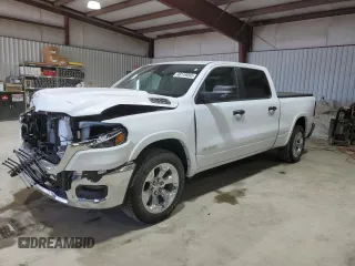 2025 Ram 1500 with VIN 1C6SRFMP6SN515316, listed as a Copart auction lot 48149095 with 8,375 mi miles and Salvage title. Bid and sale history available at DreamBid. Image 1.