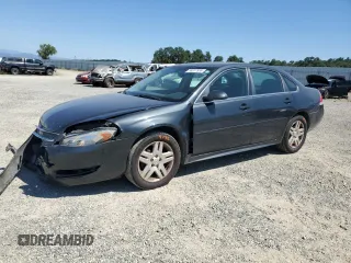 2016 Chevrolet Impala LT with VIN 2G1WB5E36G1124009, listed as a Copart auction lot 59237555 with 130,835 mi miles and Salvage title. Bid and sale history available at DreamBid. Image 1.