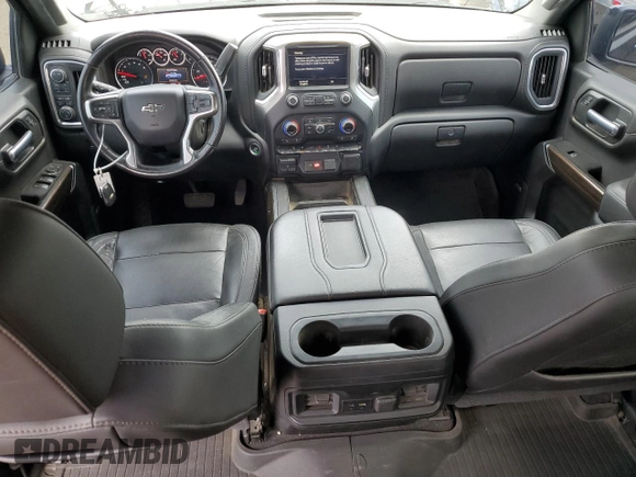 2020 Chevrolet Silverado 1500 LT Trail Boss with VIN 1GCPYFEL9LZ298271, listed as a Copart auction lot 50018135 with 82,666 mi miles and Salvage Title. Bid and sale history available at carsss.com. Image 8.