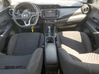 2022 Nissan Kicks SV with VIN 3N1CP5CV7NL491953, listed as a Copart auction lot 50599755 with 43,173 mi miles and Salvage Title. Bid and sale history available at DreamBid. Image 8.
