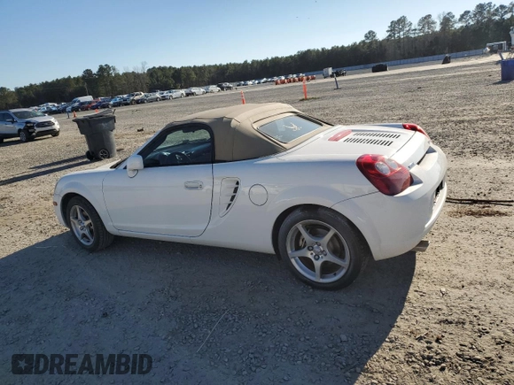 2004 Toyota MR2 z VIN JTDFR320940068690, wystawiony jako Copart lot #86252484 z przebiegiem 151 337 mil mil oraz Szkoda całkowita • Salvage title. Historia ofert i sprzedaży dostępna na DreamBid. Obrazek 2.
