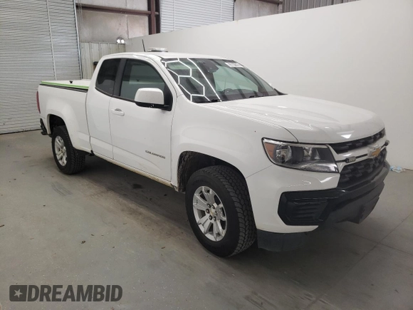 2022 Chevrolet Colorado 2WD LT with VIN 1GCHSCEAXN1116727, listed as a Copart auction lot 53841285 with 77,145 mi miles and Clean Title. Bid and sale history available at carsss.com. Image 4.