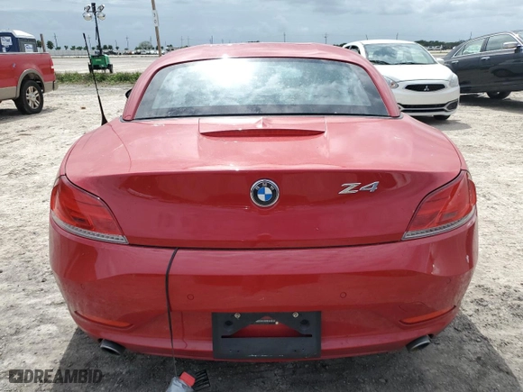 2009 BMW Z4 sDrive35i with VIN WBALM73529E351054, listed as a Copart auction lot 75904954 with NaN miles and Non Repairable. Bid and sale history available at carsss.com. Image 6.