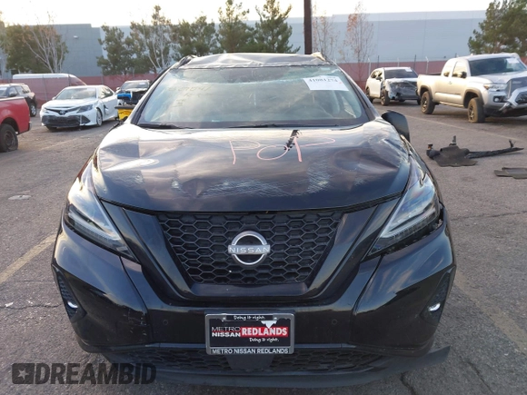 2023 Nissan Murano SV with VIN 5N1AZ2BJXPC115124, listed as a IAAI auction lot 41081274 with 36,499 mi miles and . Bid and sale history available at DreamBid. Image 6.