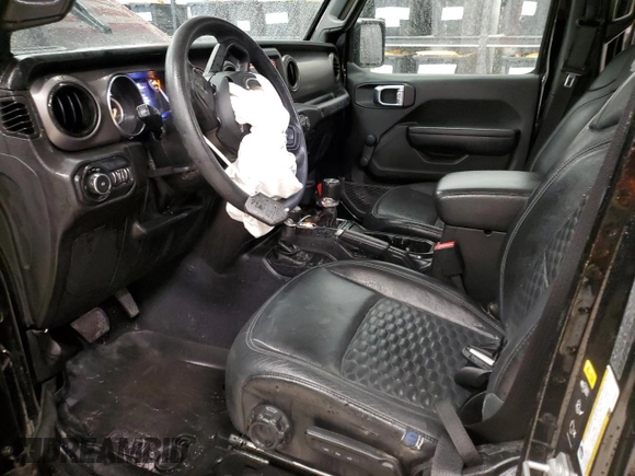 2022 Jeep Wrangler Unlimited Sport with VIN 1C4HJXDG4NW206622, listed as a Copart auction lot 87664525 with 62,240 mi miles and Salvage Title. Bid and sale history available at DreamBid. Image 7.