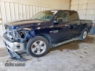 2014 Ram 1500 Big Horn with VIN 1C6RR6LT2ES304892, listed as a Copart auction lot 58593755 with 89,728 mi miles and Salvage title. Bid and sale history available at DreamBid. Image 1.