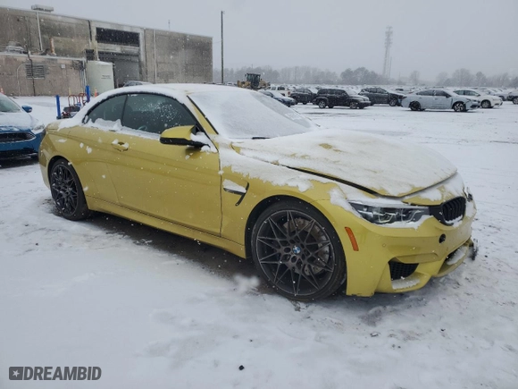 2020 BMW M4 with VIN WBS4Z9C09L5P37592, listed as a Copart auction lot 45895985 with 61,693 mi miles and Salvage Title. Bid and sale history available at carsss.com. Image 4.