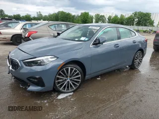 2021 BMW 2 Series 228i xDrive with VIN WBA73AK05M7H41914, listed as a Copart auction lot 59531255 with 25,546 mi miles and Salvage title. Bid and sale history available at DreamBid. Image 1.