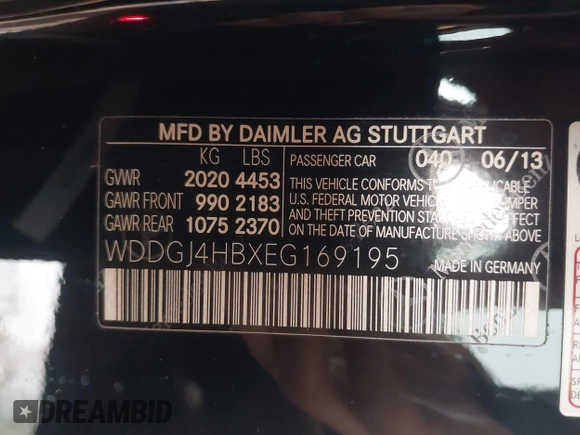 2014 Mercedes-Benz C 250 с VIN WDDGJ4HBXEG169195, выставлен на аукционе IAAI как лот 42013848 с пробегом 95 345 миль миль и . История ставок и продаж доступна на DreamBid. Изображение 9.