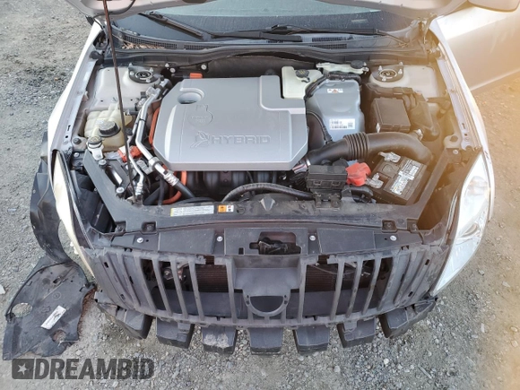 2010 Mercury Milan Hybrid with VIN 3MEDM0L32AR613281, listed as a Copart auction lot 87482914 with 143,812 mi miles and Salvage Title. Bid and sale history available at carsss.com. Image 11.