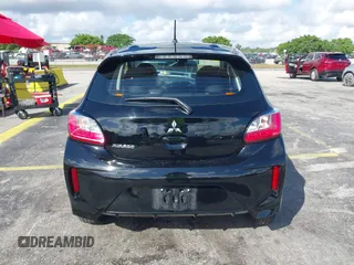 2024 Mitsubishi Mirage ES with VIN ML32AUHJ2RH019841, listed as a IAAI auction lot 41623414 with 6,629 mi miles and . Bid and sale history available at DreamBid. Image 16.