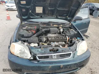 1997 Honda Civic DX with VIN 1HGEJ6626VL003183, listed as a Copart auction lot 78075644 with 133,963 mi miles and Salvage Title. Bid and sale history available at carsss.com. Image 11.