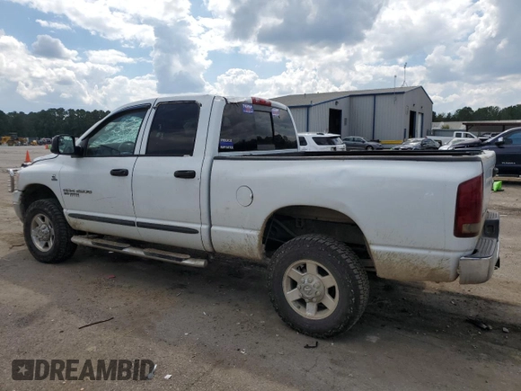 2006 Dodge Ram 2500 SLT with VIN 1D7KS28C96J234997, listed as a Copart auction lot 72061684 with 360,752 mi miles and Salvage Title. Bid and sale history available at carsss.com. Image 2.