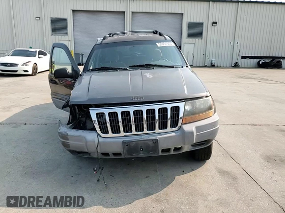 1999 Jeep Grand Cherokee Laredo with VIN 1J4G258S9XC731752, listed as a Copart auction lot 58601555 with 245,284 mi miles and Salvage title. Bid and sale history available at DreamBid. Image 13.