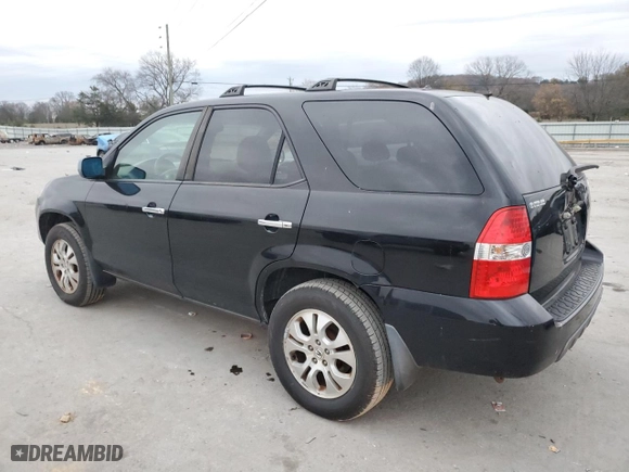 2003 Acura MDX Touring Pkg with VIN 2HNYD18653H520341, listed as a Copart auction lot 82812304 with 239,660 mi miles and Salvage Title. Bid and sale history available at carsss.com. Image 2.