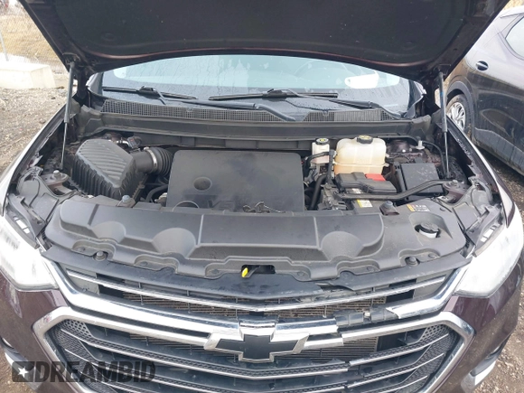 2021 Chevrolet Traverse LT Cloth with VIN 1GNEVGKW2MJ134615, listed as a IAAI auction lot 41667174 with 52,717 mi miles. Bid and sale history available at carsss.com. Image 10.