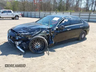 2024 Mercedes-Benz C 300 with VIN W1KAF4GB2RR227318, listed as a IAAI auction lot 41409938 with Not Provided miles and . Bid and sale history available at DreamBid. Image 17.