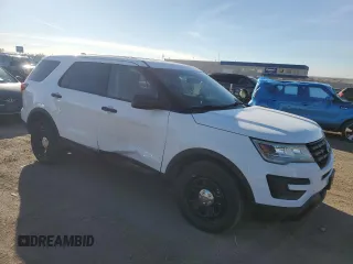 2016 Ford Utility Police Interceptor with VIN 1FM5K8AR0GGA12285, listed as a Copart auction lot 79109934 with 78,345 mi miles and Salvage Title. Bid and sale history available at carsss.com. Image 4.