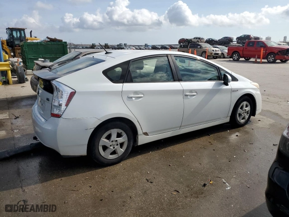 2010 Toyota Prius II with VIN JTDKN3DU3A0224227, listed as a Copart auction lot 43269435 with 187,389 mi miles and Salvage Title. Bid and sale history available at carsss.com. Image 3.