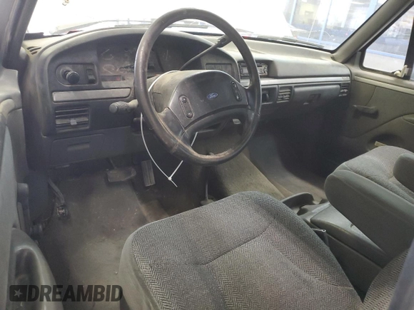 1993 Ford F-150 with VIN 1FTEX14N8PKA44002, listed as a Copart auction lot 74603654 with 180,364 mi miles and Clean Title. Bid and sale history available at carsss.com. Image 8.