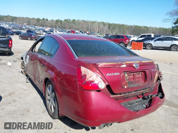 2006 Nissan Maxima 3.5 SL with VIN 1N4BA41E86C863116, listed as a IAAI auction lot 41803478 with 1 mi miles. Bid and sale history available at carsss.com. Image 3.