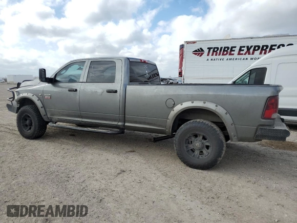 2012 Ram 2500 ST with VIN 3C6UD5HLXCG303909, listed as a Copart auction lot 44228595 with 276,595 mi miles and Salvage Title. Bid and sale history available at carsss.com. Image 3.